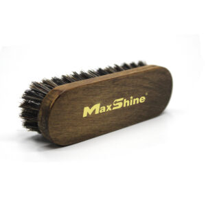 MaxShine Horsehair Leather Cleaning Brush – Gentle Care for Seats & Upholstery