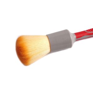 MaxShine Detailing Brush – Red & Grey Ultra-Soft, Anti-Static Cleaning Tool